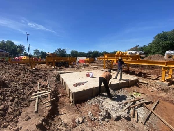 Land selection for environmentally friendly asphalt mixing station construction_1